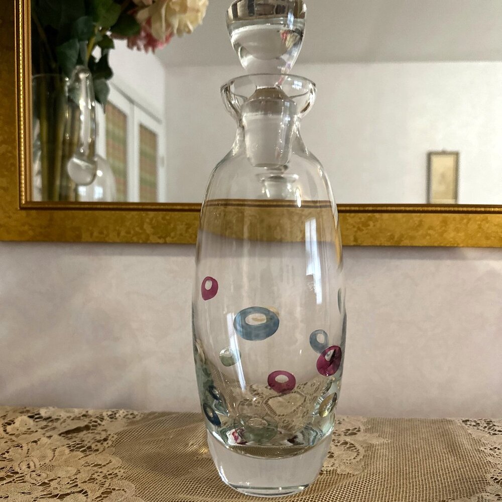 Block Cabaret Collection Crystal Decanter w/Stopper